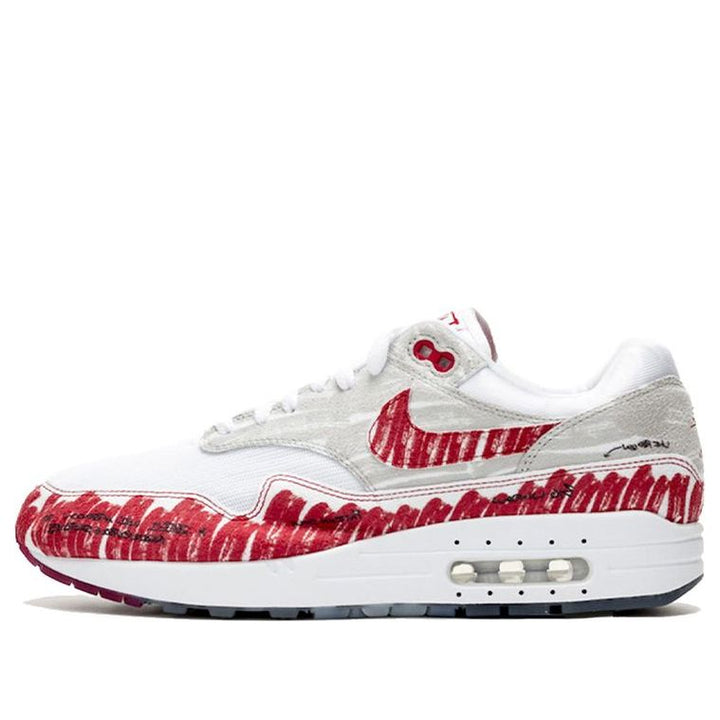 NIKE AIR MAX 1 SKETCH UNIVERSITY RED