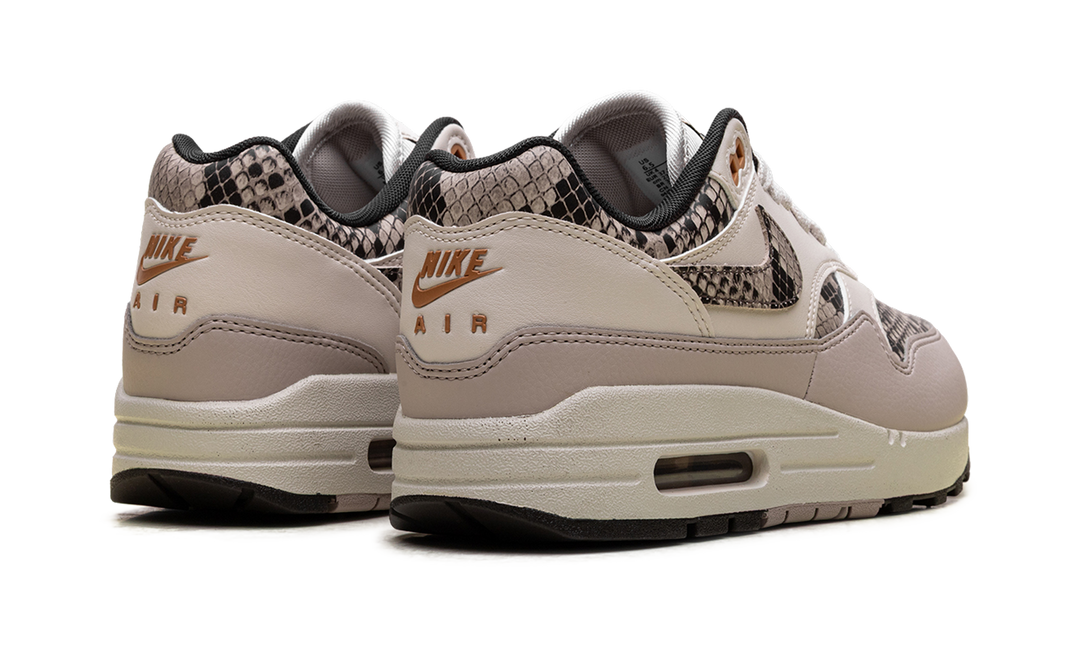 NIKE AIR MAX 1 SNAKESKIN LIGHT OREWOOD BROWN