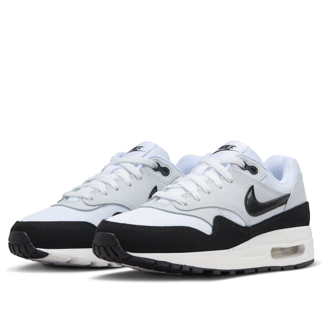 NIKE AIR MAX 1 WHITE BLACK GS