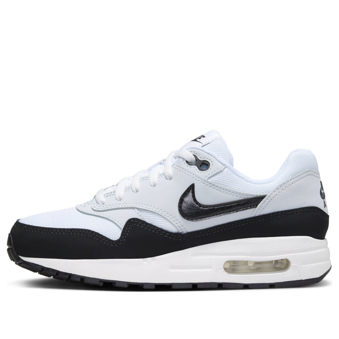 NIKE AIR MAX 1 WHITE BLACK GS