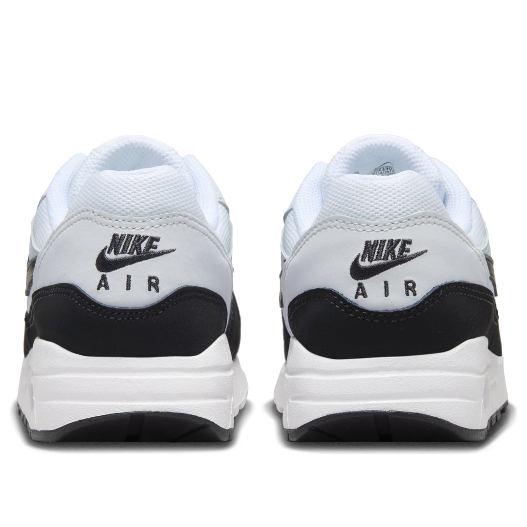 NIKE AIR MAX 1 WHITE BLACK GS