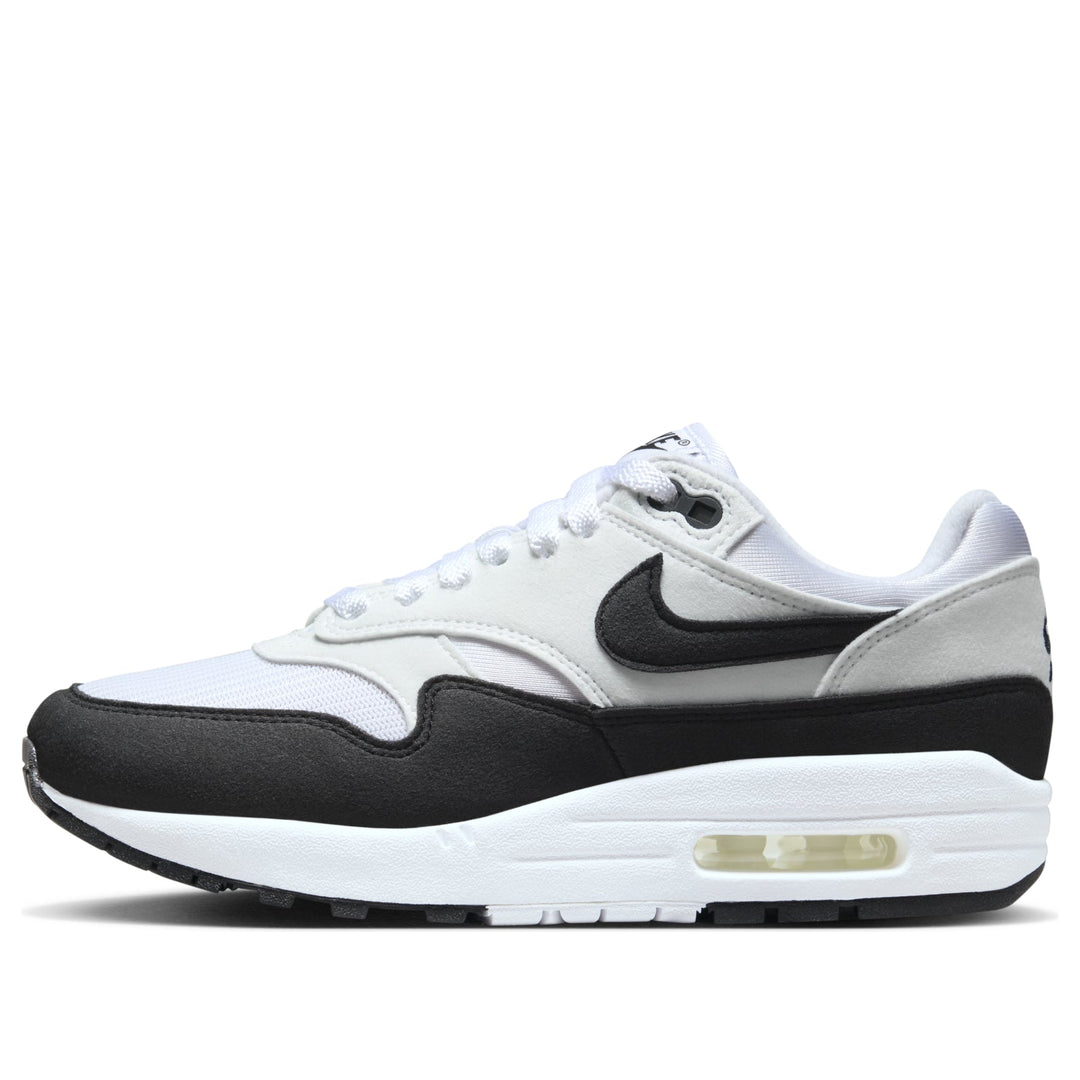NIKE AIR MAX 1 WHITE BLACK NEUTRAL GREY (WOMEN&