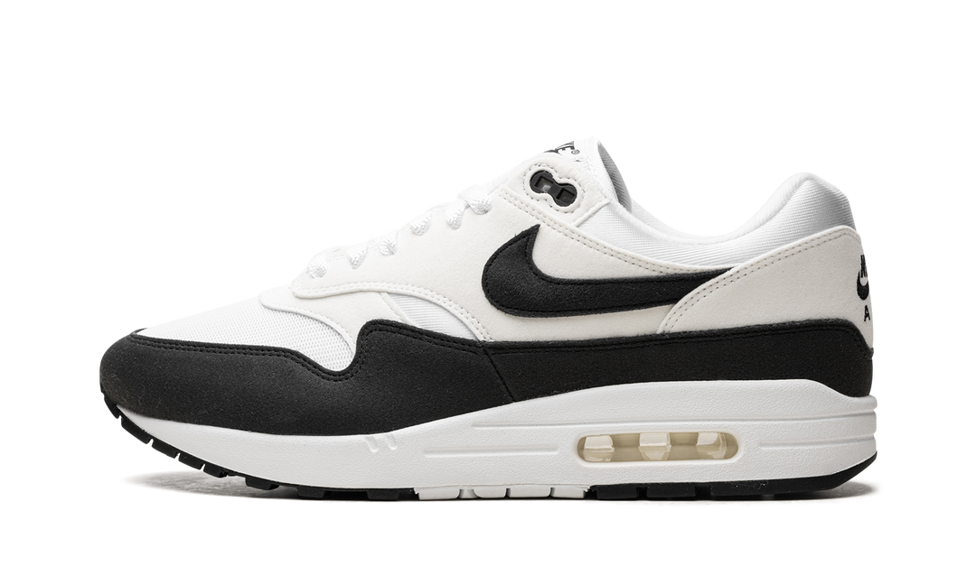 NIKE AIR MAX 1 WHITE BLACK NEUTRAL GREY (WOMEN&