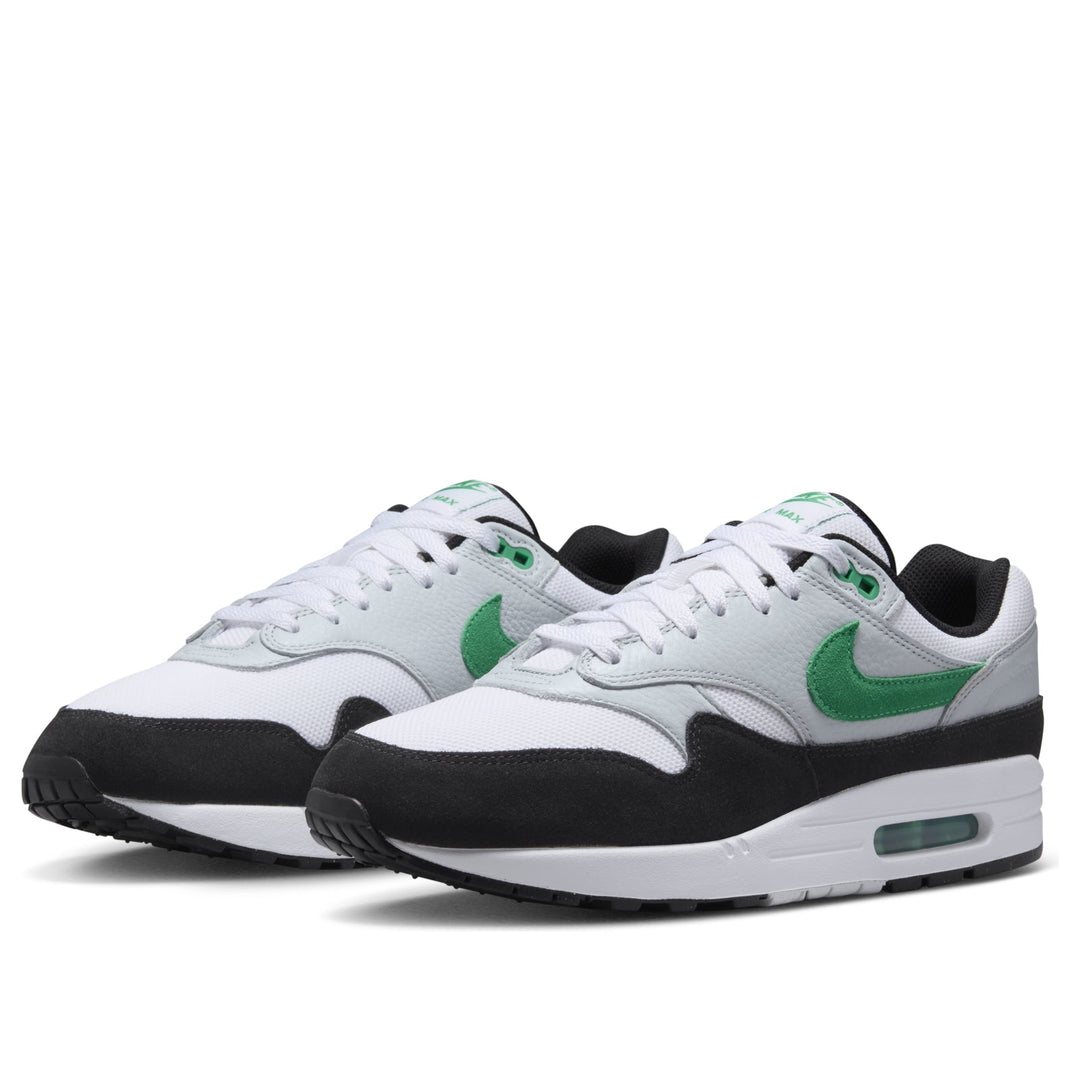 NIKE AIR MAX 1 WHITE BLACK STADIUM GREEN