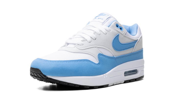 NIKE AIR MAX 1 WHITE UNIVERSITY BLUE