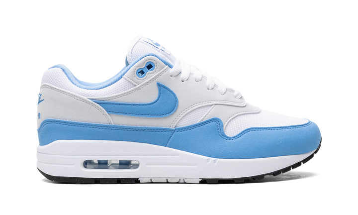 NIKE AIR MAX 1 WHITE UNIVERSITY BLUE