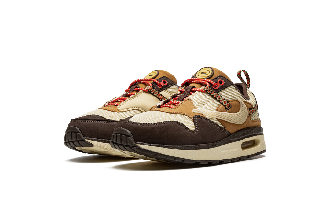 NIKE AIR MAX 1 X TRAVIS SCOTT CACTUS JACK BAROQUE BROWN PS