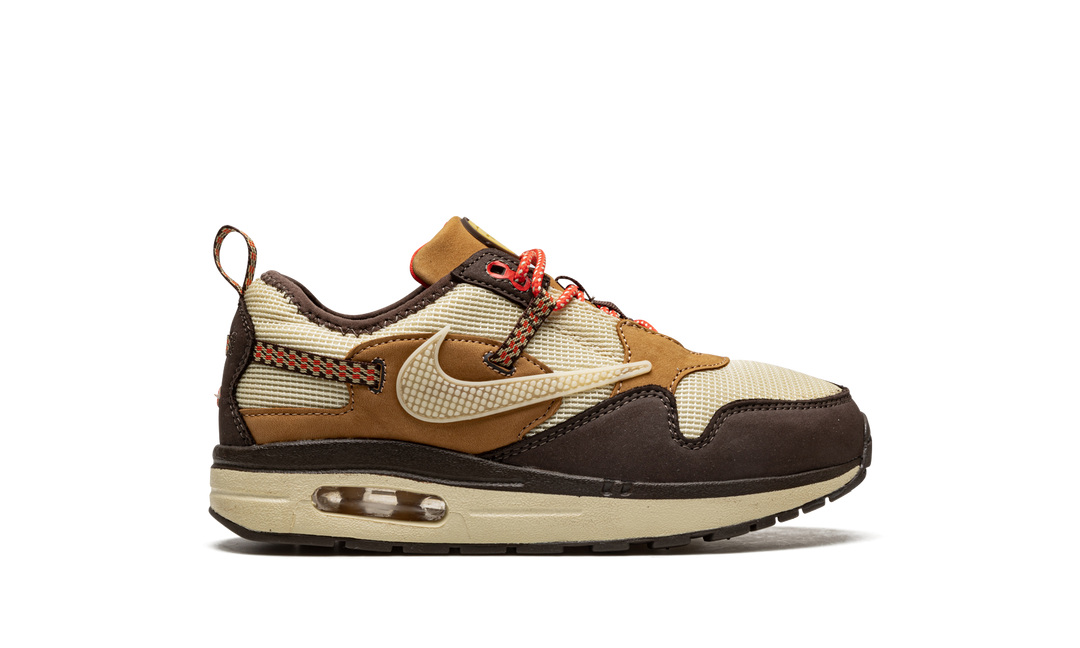 NIKE AIR MAX 1 X TRAVIS SCOTT CACTUS JACK BAROQUE BROWN PS