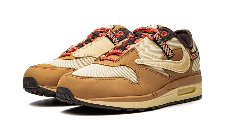 NIKE AIR MAX 1 X TRAVIS SCOTT CACTUS JACK WHEAT LEMON DROP