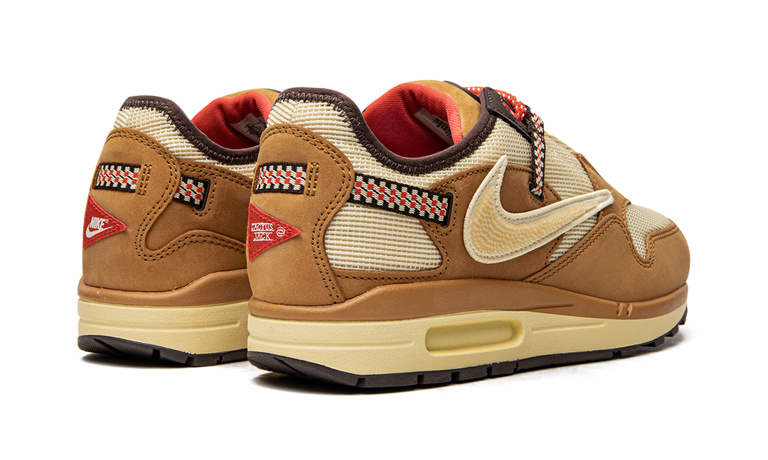 NIKE AIR MAX 1 X TRAVIS SCOTT CACTUS JACK WHEAT LEMON DROP