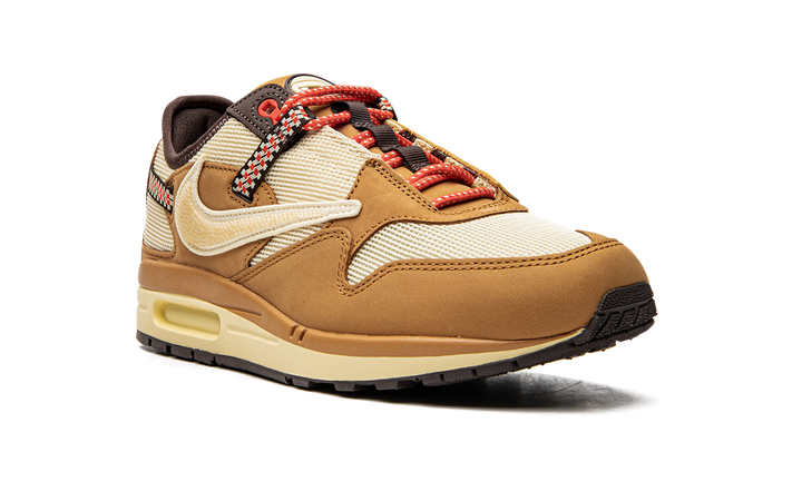 NIKE AIR MAX 1 X TRAVIS SCOTT CACTUS JACK WHEAT LEMON DROP