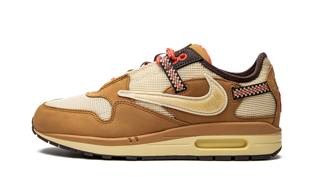 NIKE AIR MAX 1 X TRAVIS SCOTT CACTUS JACK WHEAT LEMON DROP