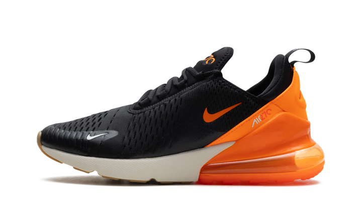 NIKE AIR MAX 270 BLACK PHANTOM TOTAL ORANGE