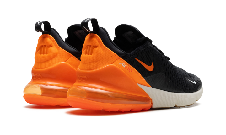 NIKE AIR MAX 270 BLACK PHANTOM TOTAL ORANGE