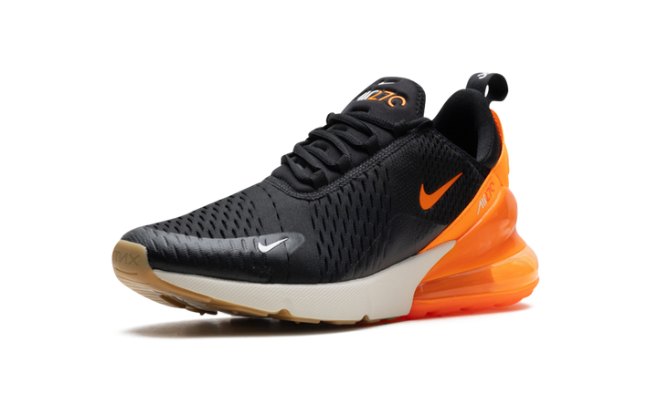 NIKE AIR MAX 270 BLACK PHANTOM TOTAL ORANGE