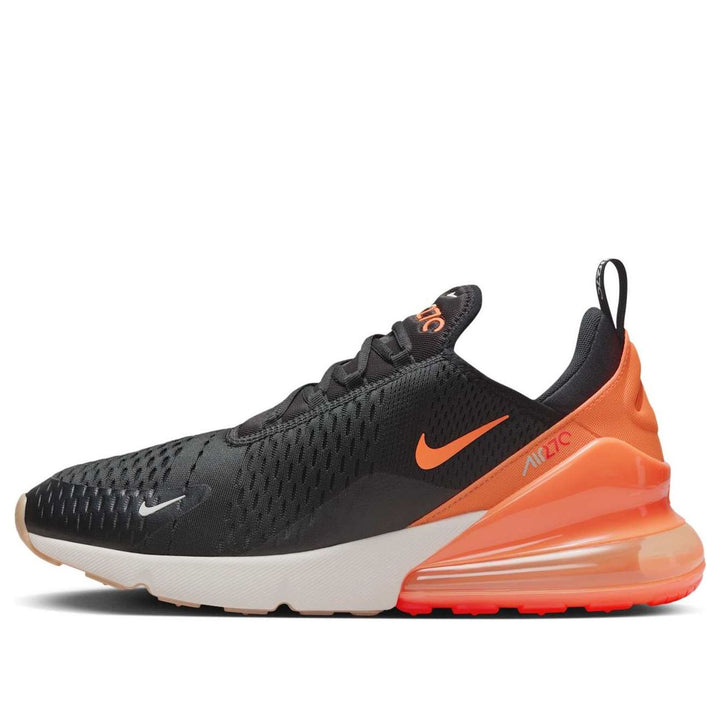 NIKE AIR MAX 270 BLACK PHANTOM TOTAL ORANGE