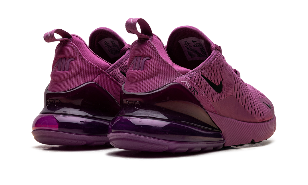 NIKE AIR MAX 270 HOT FUCHSIA BEYOND PINK BLACK WOMENS