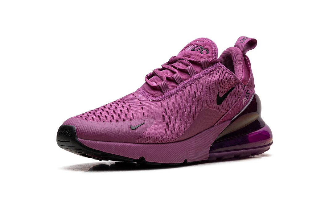 NIKE AIR MAX 270 HOT FUCHSIA BEYOND PINK BLACK WOMENS