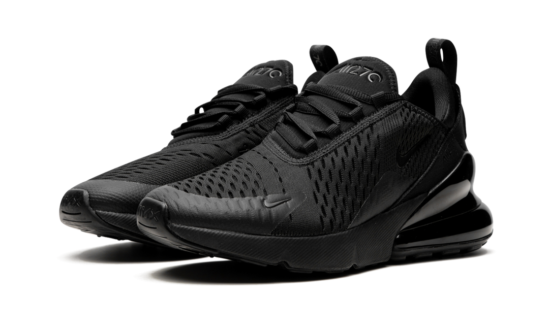 NIKE AIR MAX 270 TRIPLE BLACK GS