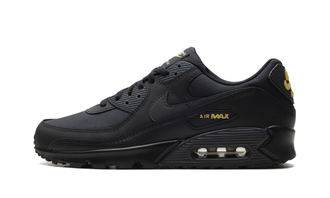 NIKE AIR MAX 90 BLACK BUFF GOLD