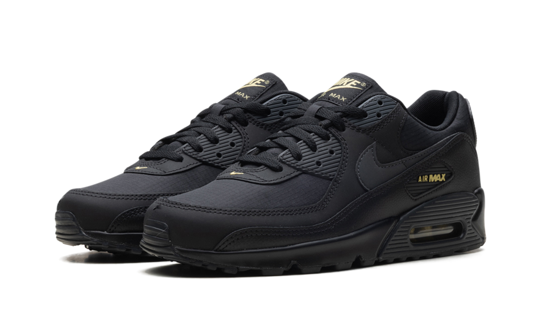 NIKE AIR MAX 90 BLACK BUFF GOLD