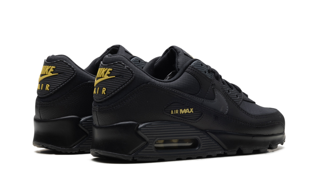 NIKE AIR MAX 90 BLACK BUFF GOLD