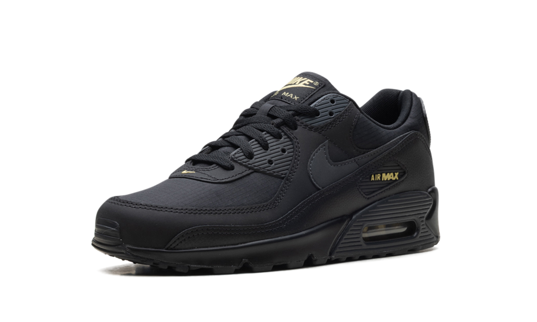 NIKE AIR MAX 90 BLACK BUFF GOLD