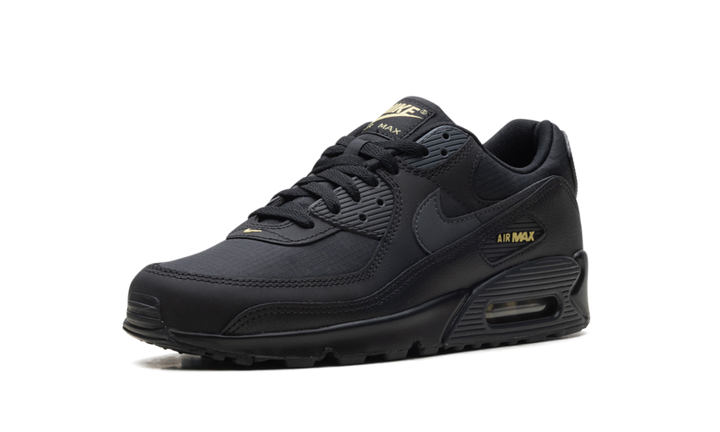 NIKE AIR MAX 90 BLACK BUFF GOLD