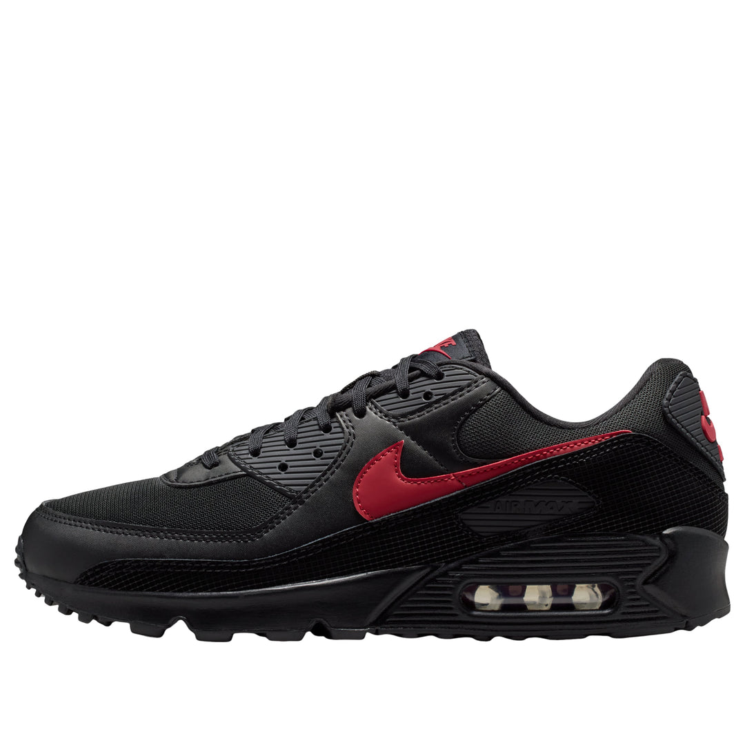 NIKE AIR MAX 90 BLACK TOUGH RED