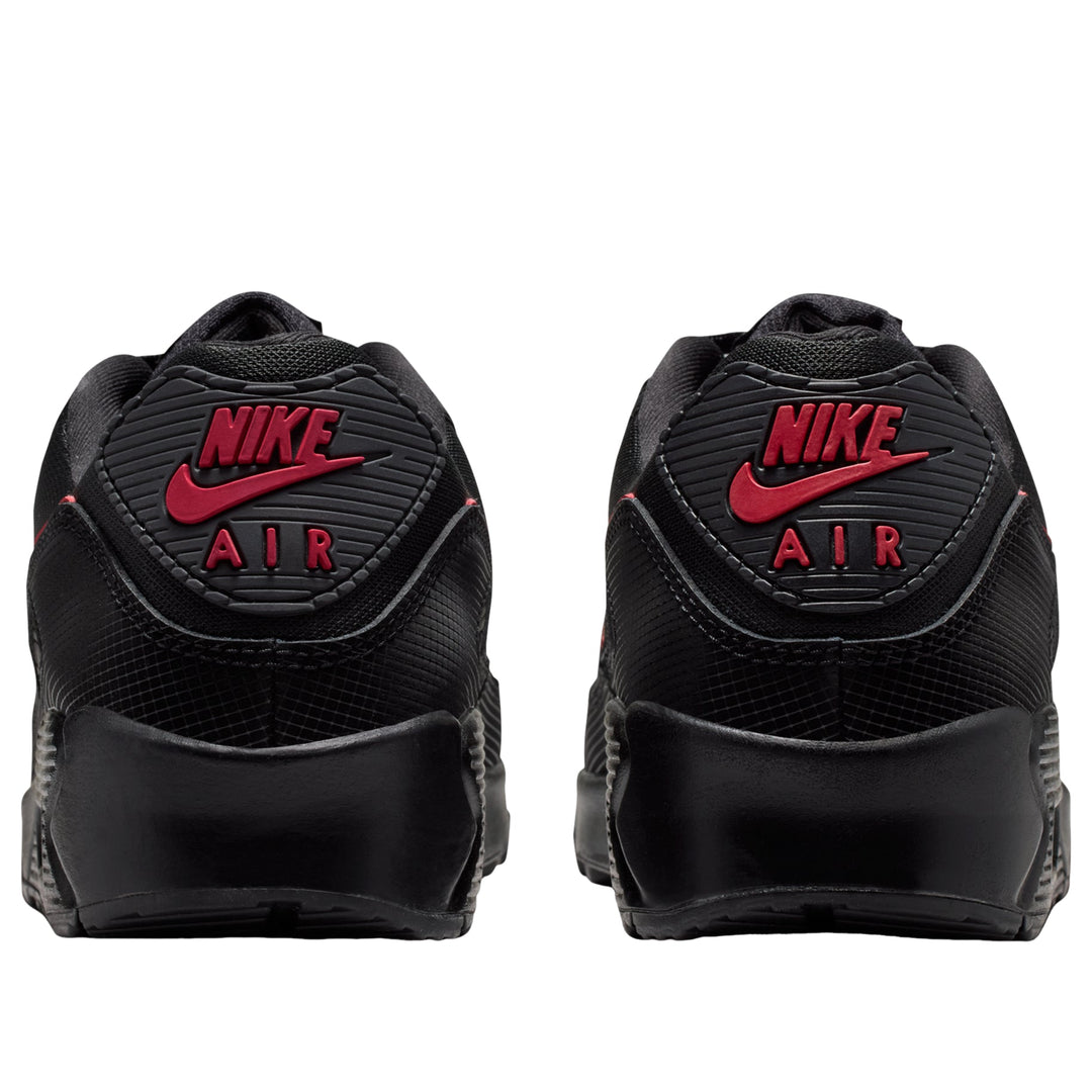 NIKE AIR MAX 90 BLACK TOUGH RED