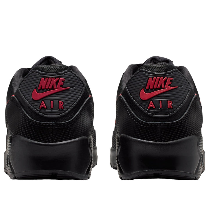 NIKE AIR MAX 90 BLACK TOUGH RED
