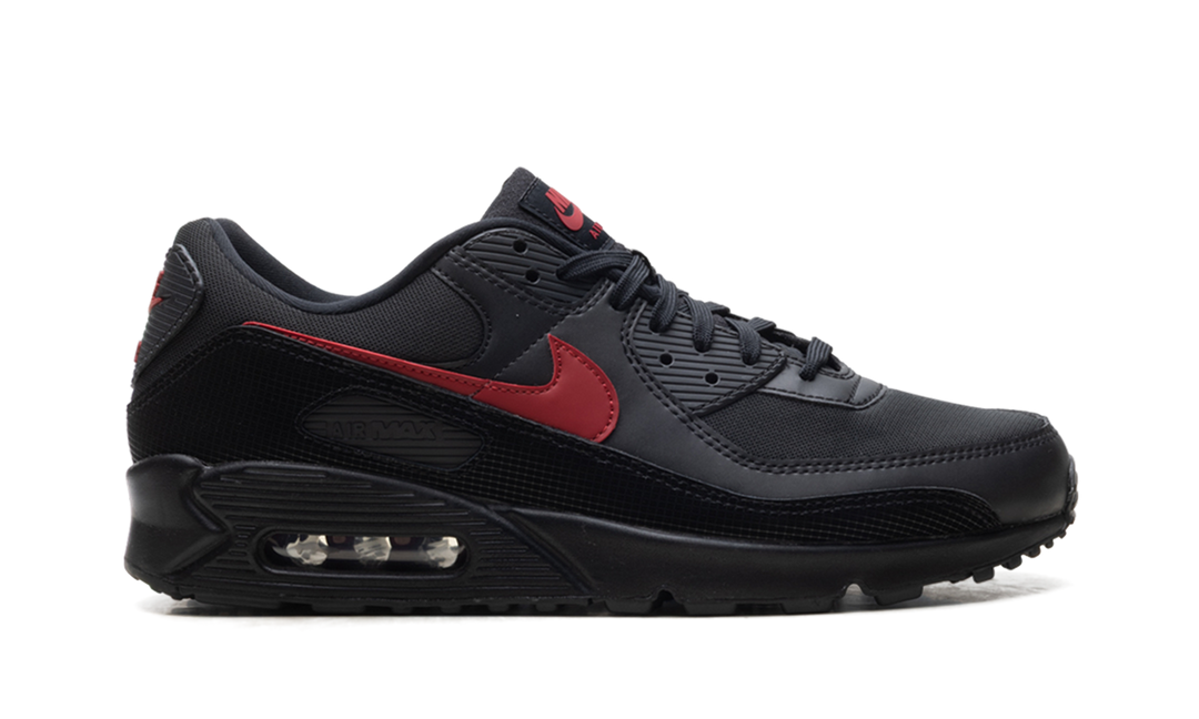 NIKE AIR MAX 90 BLACK TOUGH RED