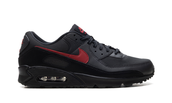 NIKE AIR MAX 90 BLACK TOUGH RED