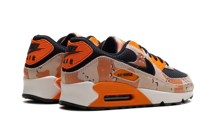 NIKE AIR MAX 90 CAMO PACK BIO BEIGE SAFETY ORANGE