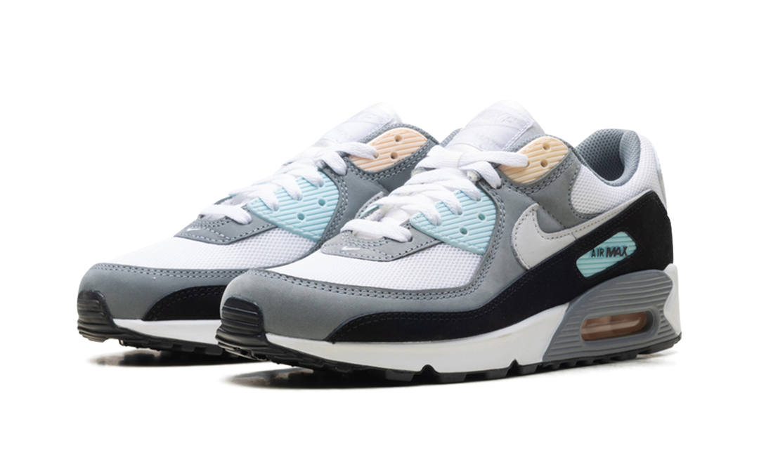 NIKE AIR MAX 90 COOL GREY PURE PLATINUM BLACK