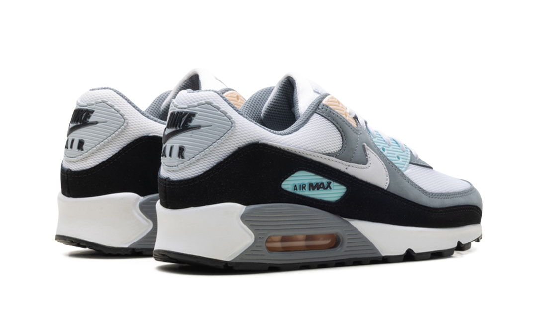 NIKE AIR MAX 90 COOL GREY PURE PLATINUM BLACK
