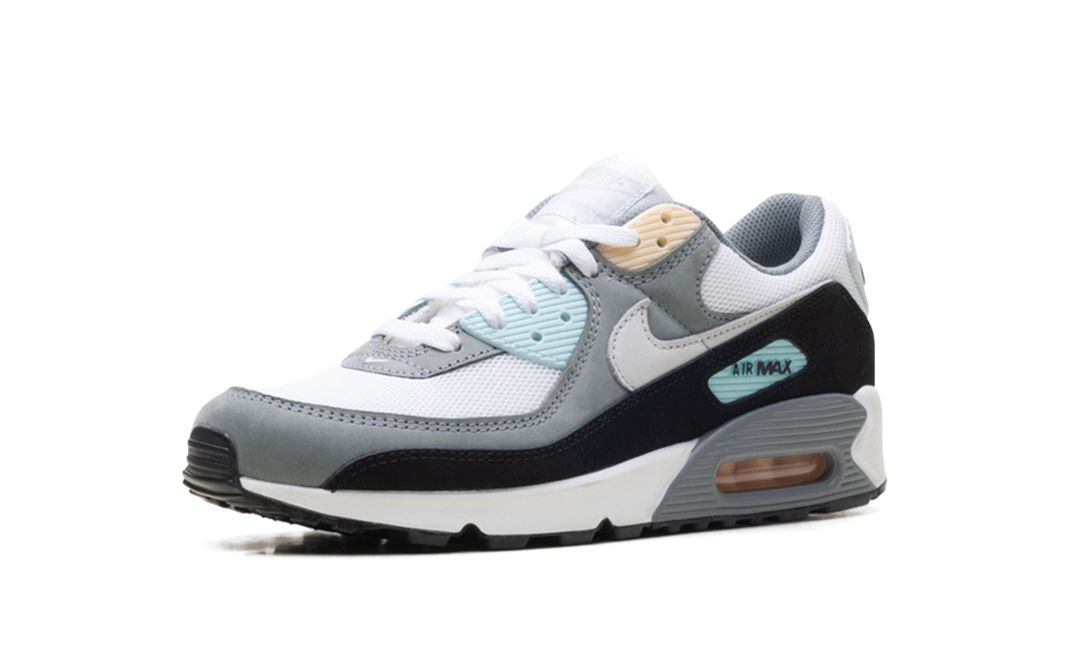 NIKE AIR MAX 90 COOL GREY PURE PLATINUM BLACK