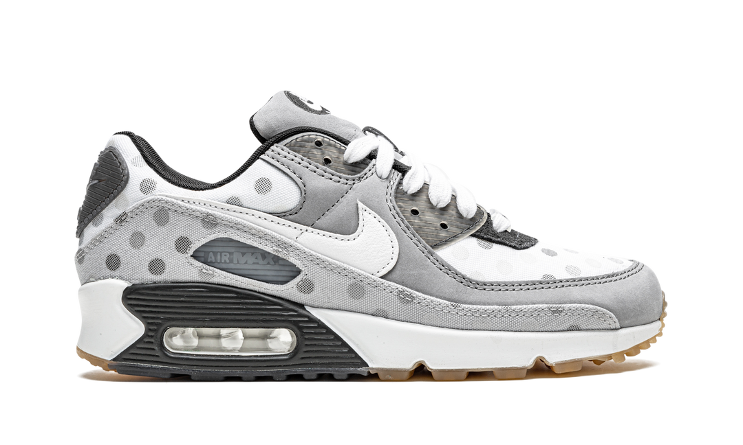 NIKE AIR MAX 90 GREY POLKA