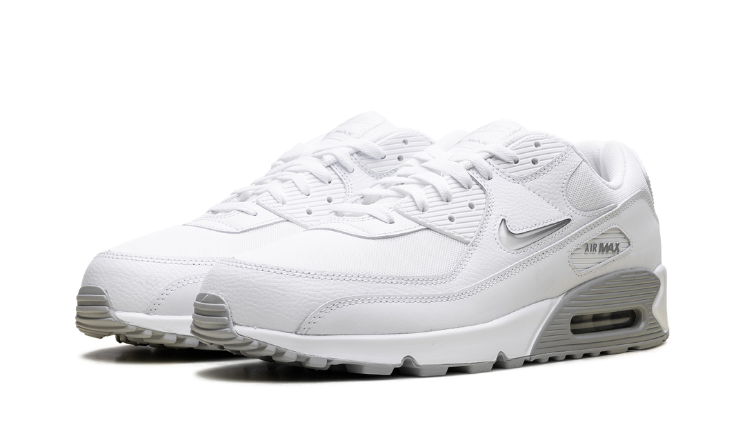 NIKE AIR MAX 90 JEWEL LIGHT SMOKE GREY — Stock 