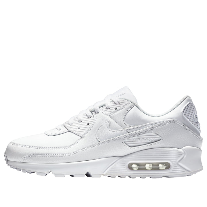 NIKE AIR MAX 90 LEATHER TRIPLE WHITE
