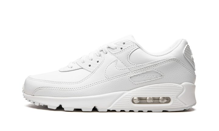 NIKE AIR MAX 90 LEATHER TRIPLE WHITE