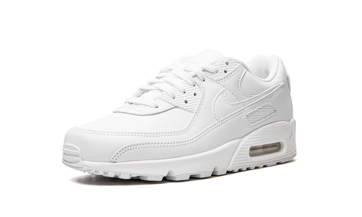 NIKE AIR MAX 90 LEATHER TRIPLE WHITE