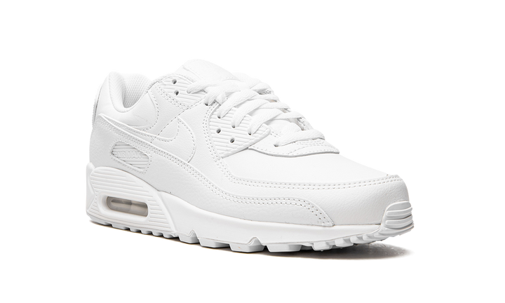 NIKE AIR MAX 90 LEATHER TRIPLE WHITE