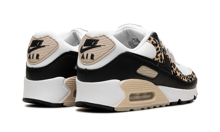NIKE AIR MAX 90 LEOPARD SANDDRIFT BLACK (WOMEN&