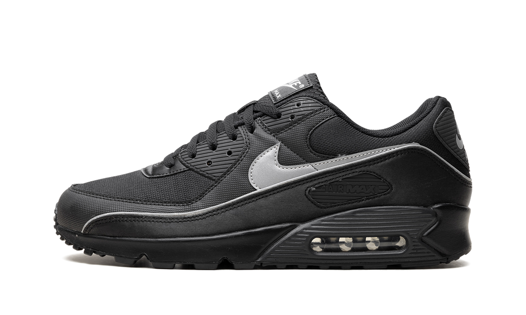 NIKE AIR MAX 90 PREMIUM BLACK REFLECTIVE