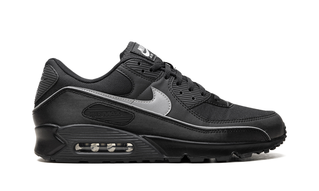 NIKE AIR MAX 90 PREMIUM BLACK REFLECTIVE
