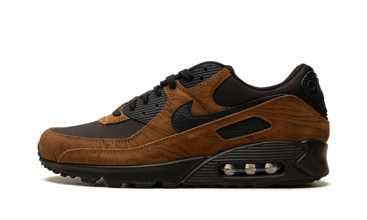 NIKE AIR MAX 90 PREMIUM LIGHT BRITISH TAN VELVET BROWN