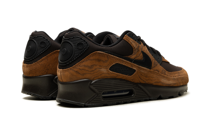 NIKE AIR MAX 90 PREMIUM LIGHT BRITISH TAN VELVET BROWN