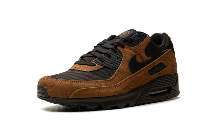 NIKE AIR MAX 90 PREMIUM LIGHT BRITISH TAN VELVET BROWN