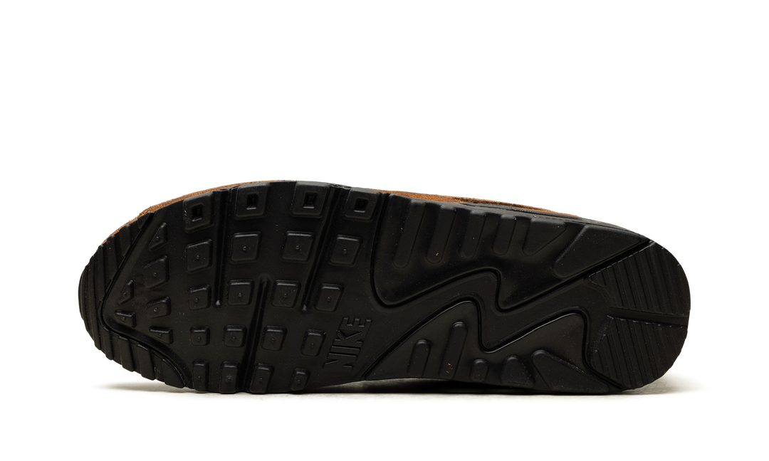 NIKE AIR MAX 90 PREMIUM LIGHT BRITISH TAN VELVET BROWN